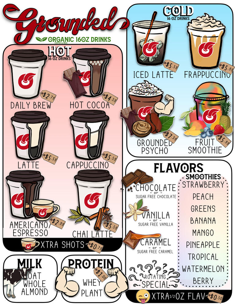 Coffees &amp; Drinks